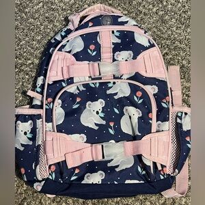 Pottery Barn small backpack koala school